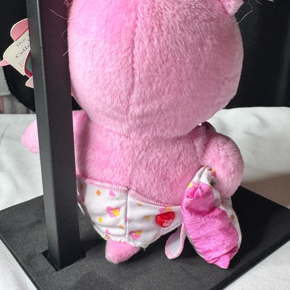 Care Bears Baby Hugs Bear Plush NWT Collector’s Edition Pink w Blanket - Picture 3 of 7